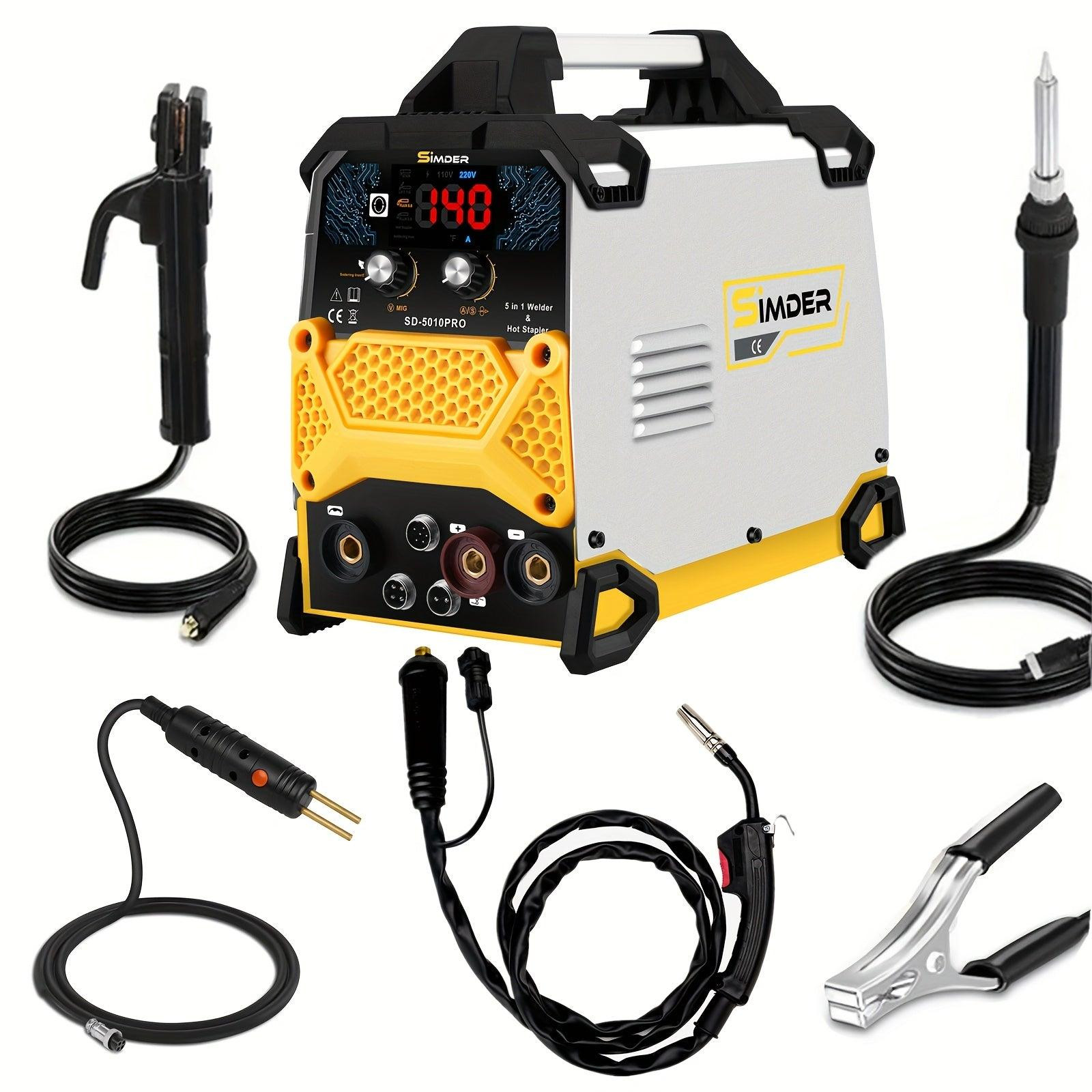 Selius 5-in-1 Multifunctioneel Lasapparaat – Elektrode en MIG Lasmachine
