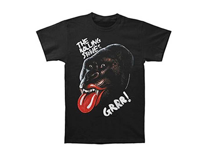 T-Shirt # S Black Unisex # Grrr Black Gorilla