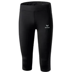Erima Performance 3/4 Laufhose Damen - schwarz - 42