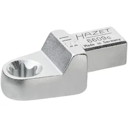 HAZET Einsteck TORX Ringschlüssel Einsteck-Vierkant 9 x 12 mm - 6609C-E11