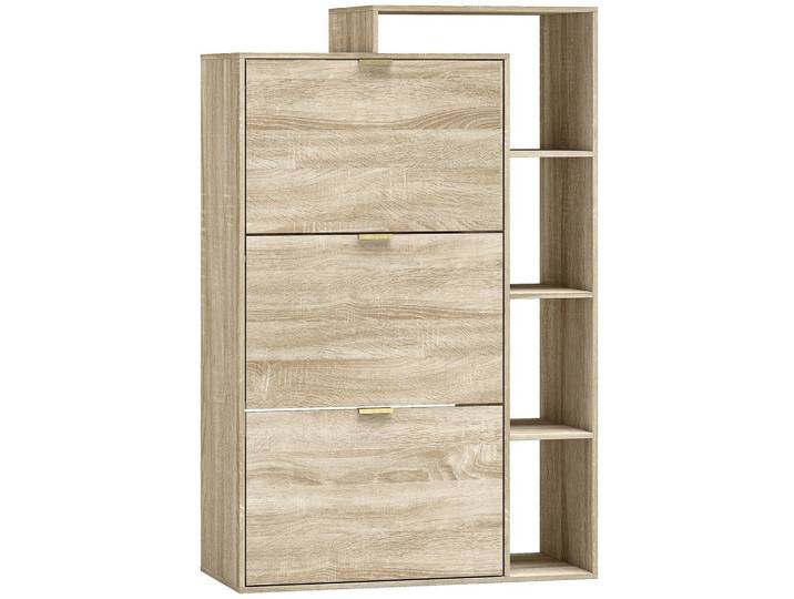 SCHUHSCHRANK MDF Naturholz