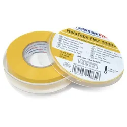 HellermannTyton Premium PVC-Isolierband FLEX1000+19x20 YE