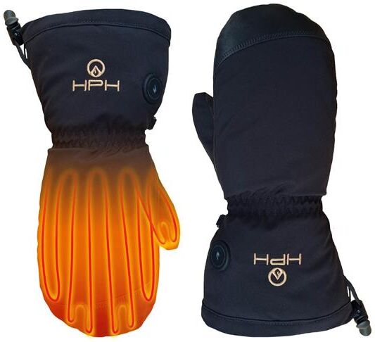 Happyhot Heated Gloves Hemsedal, Black 4XL
