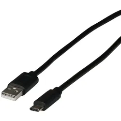 EFB EBUSBC-USB20AK.2 USB 2.0 Kabel, Typ-C Stecker - Typ-A Stecker, 2m EBUSBCUSB20AK2