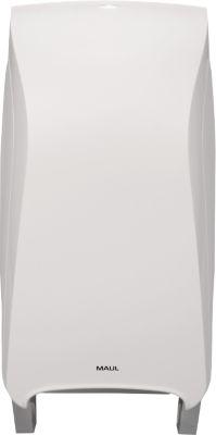 MAUL MaulCare Toilettenpapier-Spender 95312 für Doppelrollen, berührungsfreie Entnahme, Bremsfunktion, abschließbar, ABS, Kapazität bis 900 Blatt