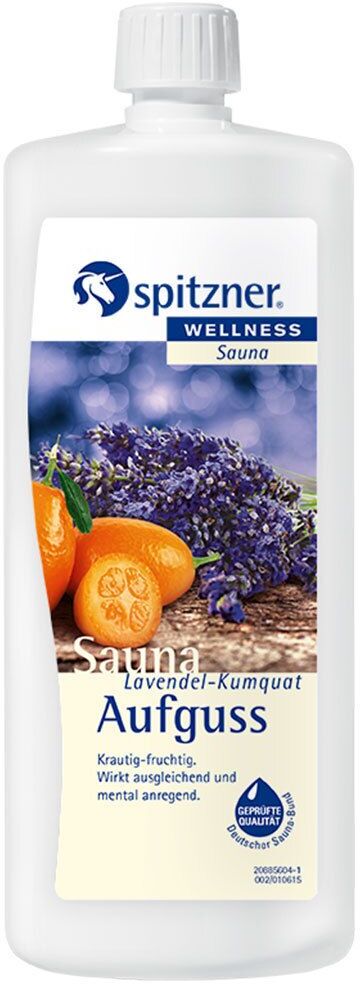 Spitzner Saunaaufguss Lavendel-Kumquat Wellness 1000 ml Konzentrat
