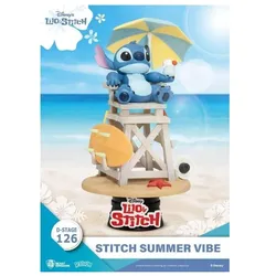 Beast Kingdom Disney D-Stage PVC Diorama Stitch Summer Vibe 16 cm
