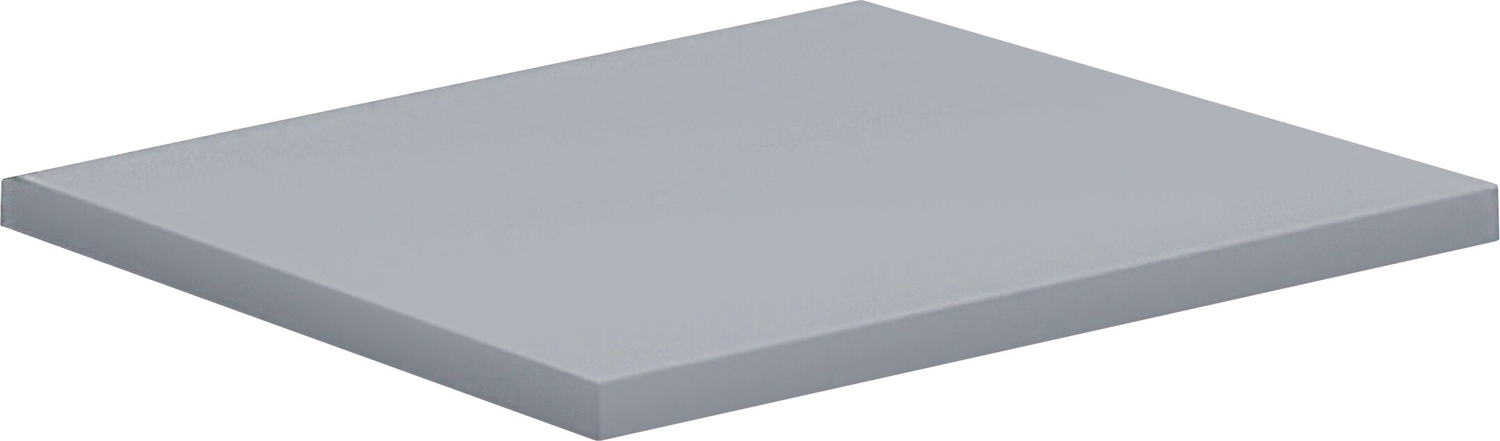 Schreibtisch VCM "Eckplatte Schreibtisch Lona 50x50", grau, B:50cm T:50cm, Tischplatten, Schreibtisch