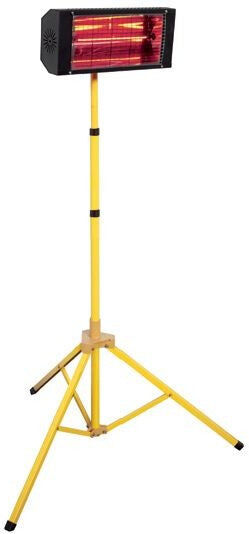 Fervi R610A Riscaldatore elettrico a raggi infrarossi con treppiede