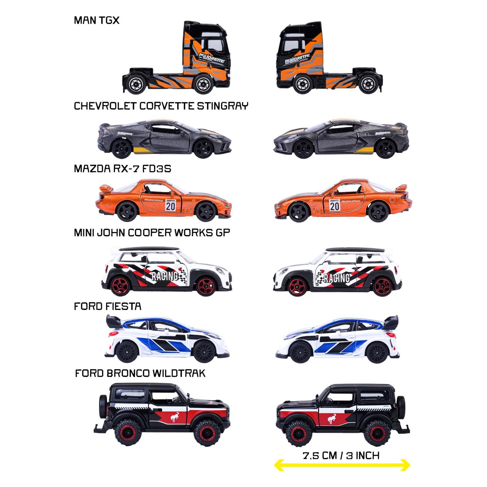 Majorette Racing Premium Cars, 12-sort. (214000000)