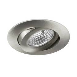 Brumberg 12646153 LED-Einbauleuchte LED Nickel
