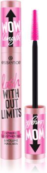 Essence lash WITHOUT LIMITS máscara de alongamento e volume tom Black 13 ml. lash WITHOUT LIMITS