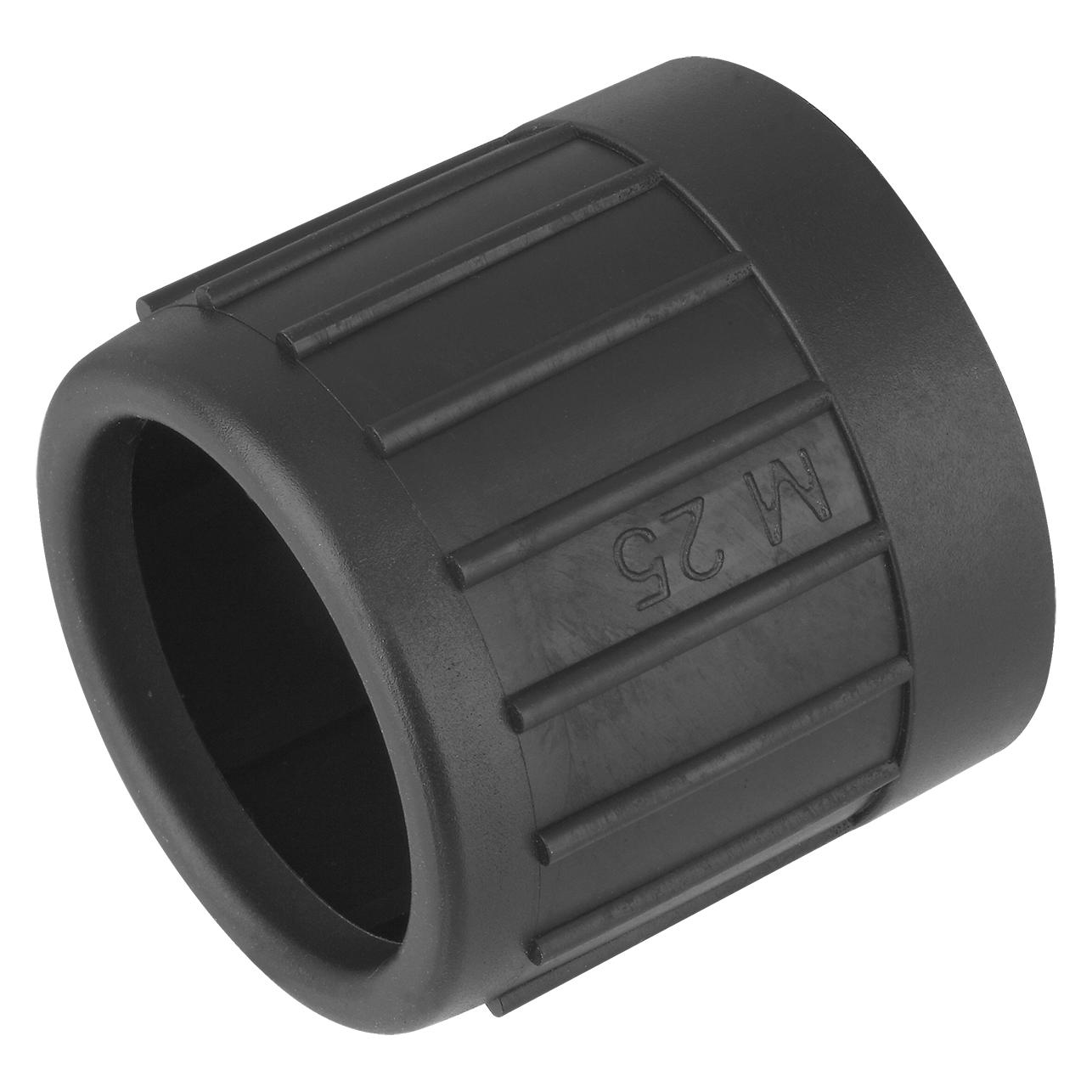 Fränkische Rohrwerke FRA E-Ku-E50 schw. UV-B. Kunststoff-Endtülle M50 (25996050)