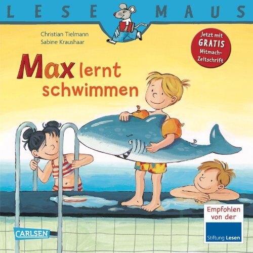 Christian Tielmann - LESEMAUS, Band 54: Max lernt schwimmen - Preis vom 15.10.2026 23:06:25 h