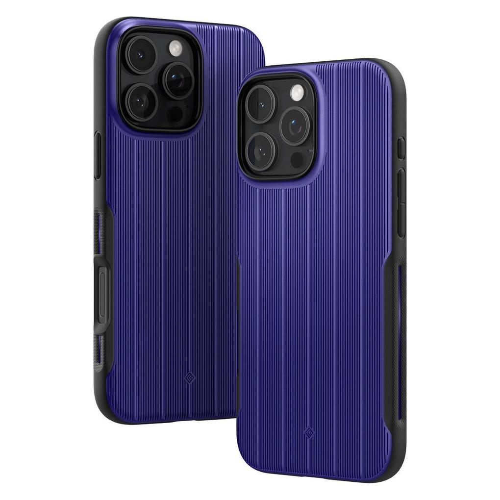 Spigen Caseology Dual Grip MagSafe cobalt blue - iPhone 16 Pro (Apple iPhone 16 Pro) (ACS08180)