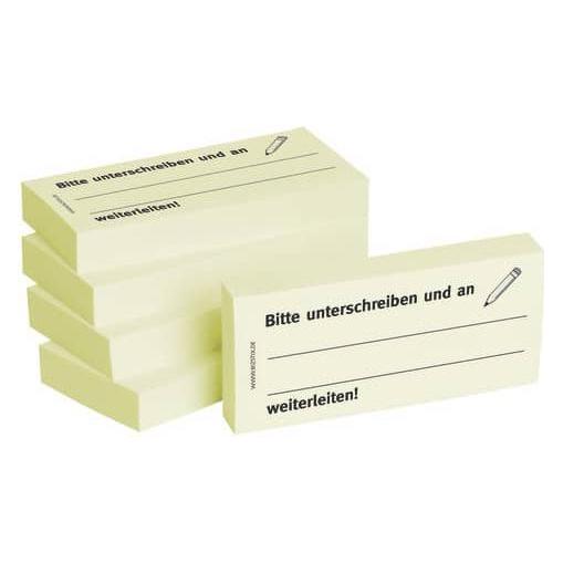 Bizstix Notiz 'Weiterleiten' 75x35mm (35 x 75 mm) (1301010111)