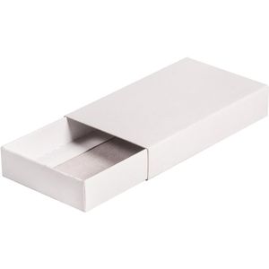 Rayher Geschenkbox Streichholzschachtel groß, weiß, 11 x 6,5 x 2 cm, Karton, eckig, 12 Stück
