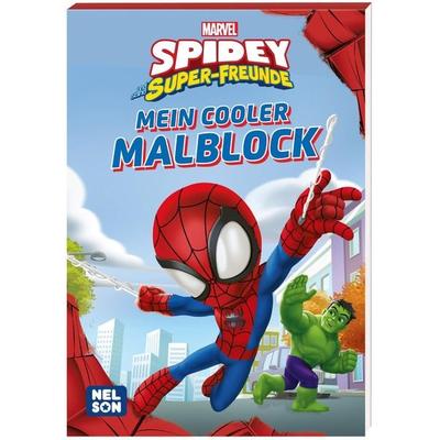 MARVEL Spidey und seine Super-Freunde: Mein cooler Malblock, Taschenbuch von , Nelson, 978-3-8451-2371-4