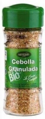 Artemis Bio Spices Onion granulated Bio 45 gr 45 gr