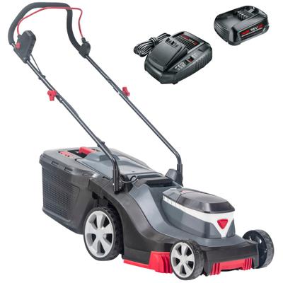 Akkurasenmäher AL-KO "HOME AND GARDEN COMPATIBLE 3.22 Li Easy", grau, Rasenmäher, 32 cm Schnittbreite, inkl. 2 Akkus und Ladegerät