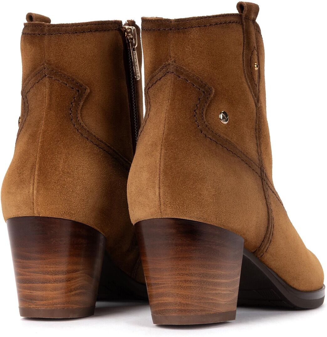 PIKOLINOS Bottines en cuir suède, talons, ZAMORA