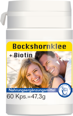 Pharma Peter GmbH BOCKSHORNKLEE+BIOTIN Kapseln 47,3 g 03826870