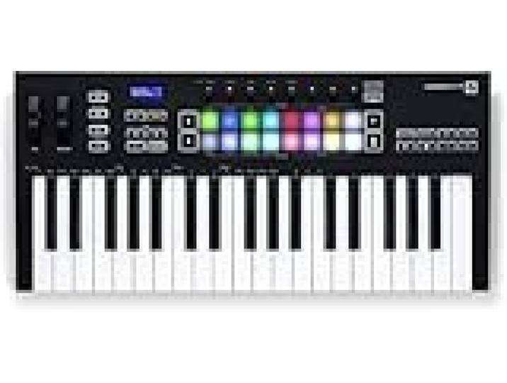 Novation Launchkey 37 [MK3], clavier maître MIDI — intégration parfaite avec Ableton Live. Modes Chord et Scale, et arpégiateur. Tous les logiciels nécessaires à la production musicale.