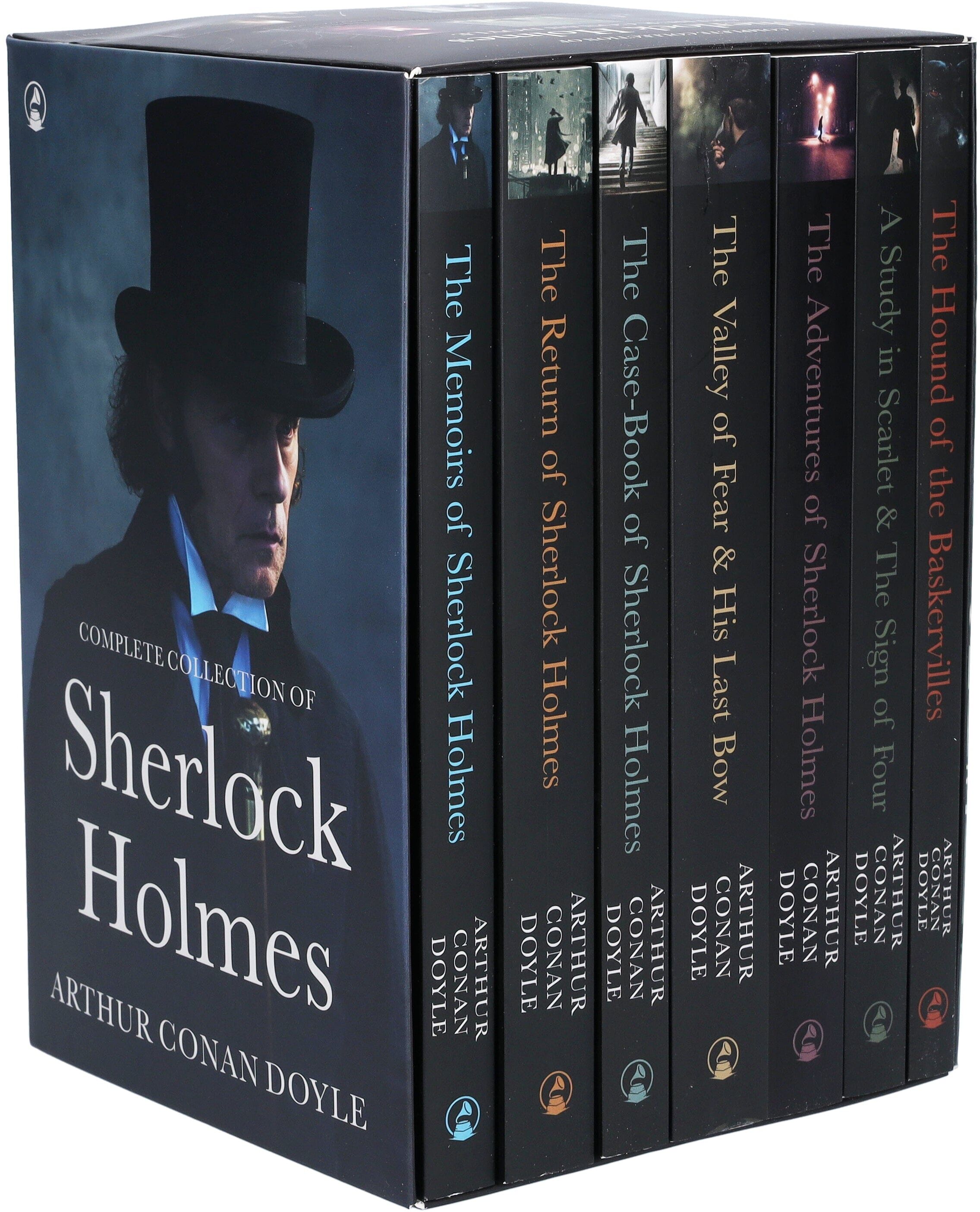 Complete Collection of Sherlock Holmes by Arthur Conan Doyle 7 Books Box Set - Fiction - Paperback Classic Editions