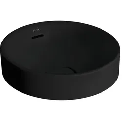 VitrA New Metropole Aufsatzschale rund, 40 cm Durchmesser, Schwarz Matt mit VitrA Clean-Oberfläche