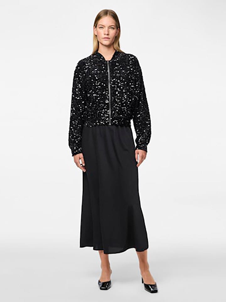 Pieces Rock in Schwarz - XS