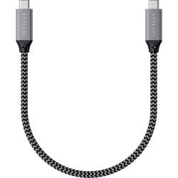 Satechi USB-C® Kabel USB4® USB-C® Stecker 0.25 m Grau ST-U4C25M