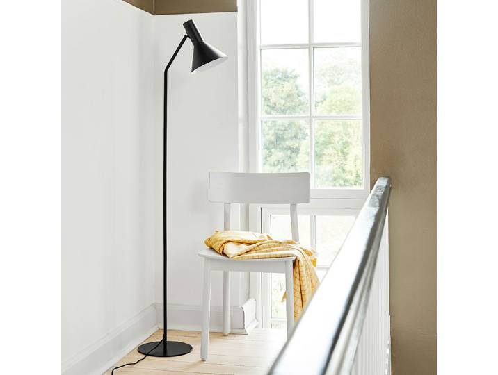 Lys Lampe sur pied Noir - FRANDSEN Lyss - Salon / séjour - Design - Métal - À ampoule unique