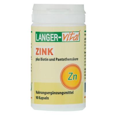 ZINK+VIT.B5+Biotin Kapseln 90 St