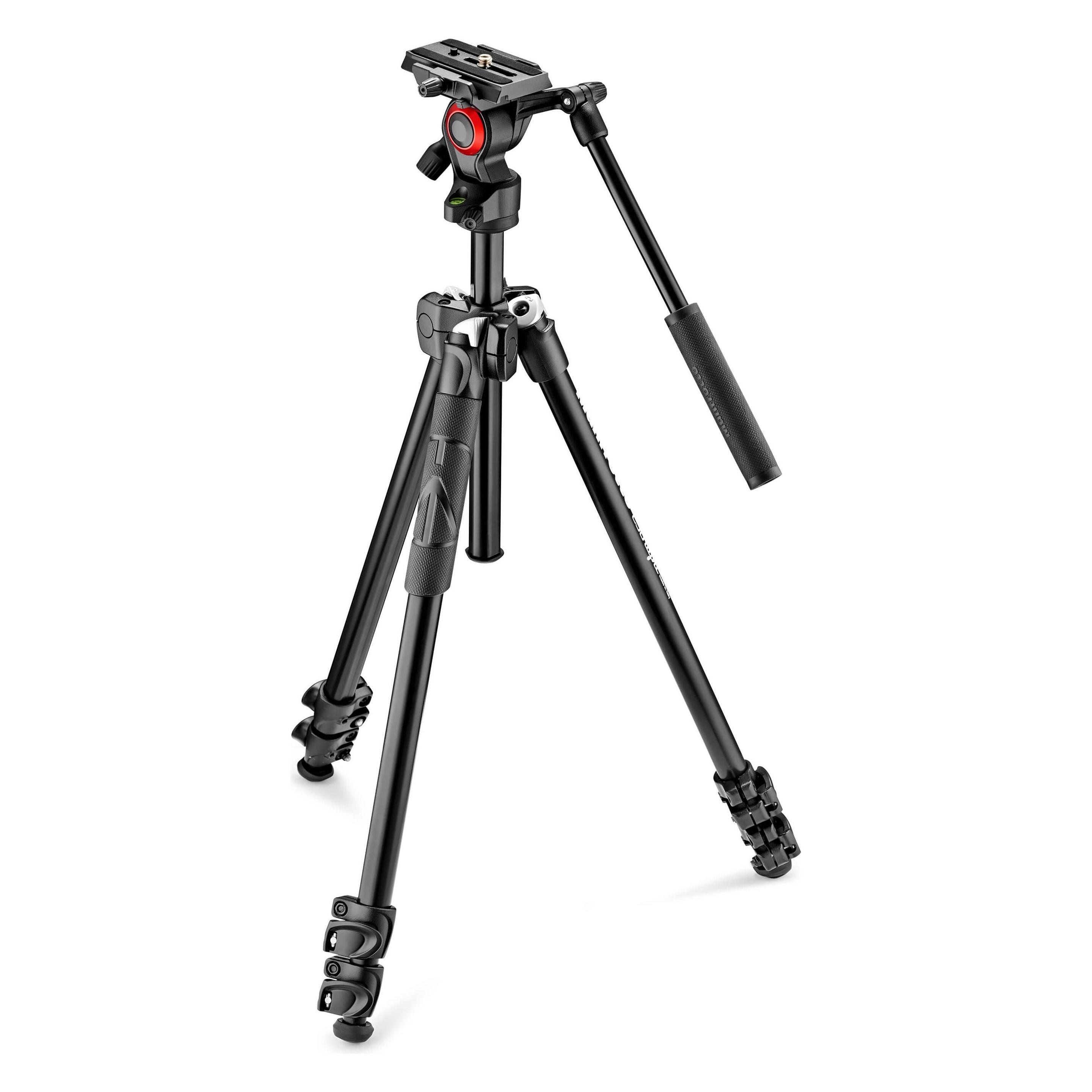 Manfrotto 290 Light 3 Sektionen mit Befree Live Videokopf (Metall) (MK290LTA3-V)