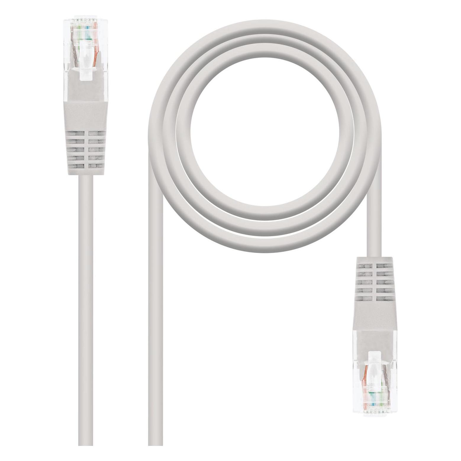 Nanocable 10.20.0405 Netzwerkkabel Grau 5 m Cat6e U/UTP (UTP) (U/UTP, CAT6e, 5 m) (10.20.0405)