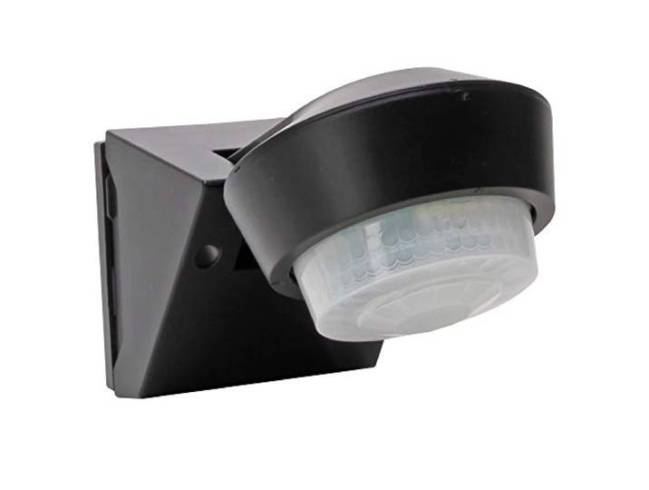 Kopp Infracontrol bewegingsmelder, 240°, 16m bereik, infrarood bewegingsmelder opbouw voor buiten en binnen, IP55, zwart, 824615019
