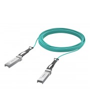 UbiQuiti 10 GBase-AOC direct attach cable SFP+ zu m 3 mm Glasfaser Active Optical Cable AOC Aquamarin (UACC-AOC-SFP10-10M)