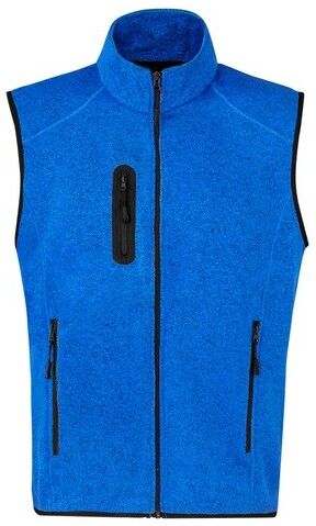 Gilet Personnalisé Bicolore Confortable et Stylé Anderson pas cher polaire L bleu