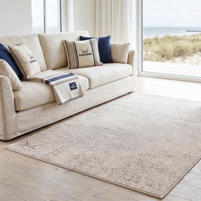 Teppich SANSIBAR "Heide SA-036", beige, B:120cm H:10mm L:170cm, Polypropylen, Teppiche, Teppich, modernes Design, Motiv, gekreuzte Säbel, Wohnzimmer