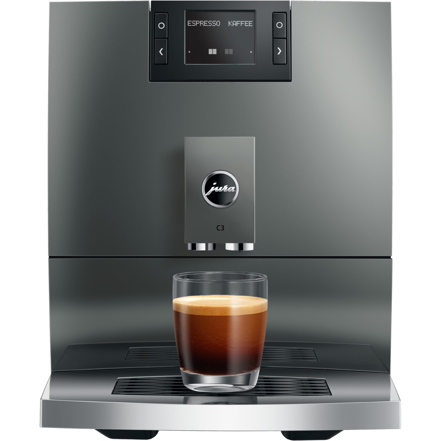 JURA C3 (EA)Piano Inox Kaffeevollautomat 15856