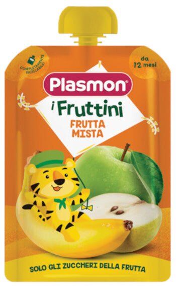 Plasmon fruttini frutta mista 1 confezione