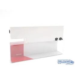 Scaletrucks Tieflader mit Plane 2-Achs weiß ST-0802
