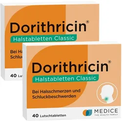 Dorithricin Classic Doppelpack 2X40 St
