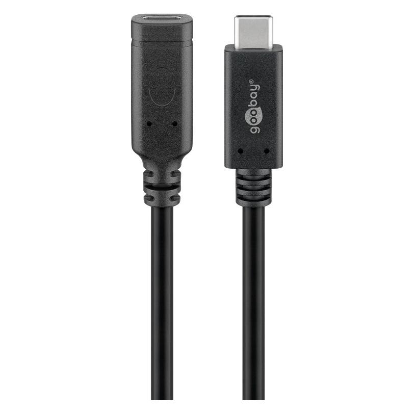 Goobay USB C - USB C (1 m, USB 3.2 Gen 2, 60 W) (61038)