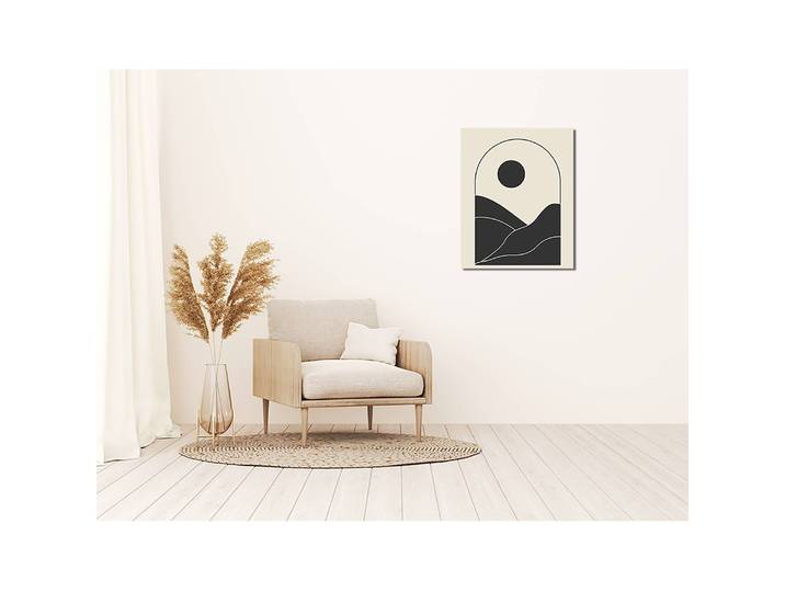 Tableau déco Contemporary Sunrise Alu-Dibond Multicolore 40 x 50cm