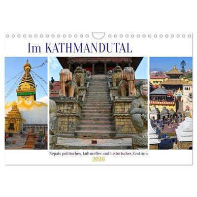 Im Kathmandutal (Wandkalender 2026 DIN A4 quer), CALVENDO Monatskalender