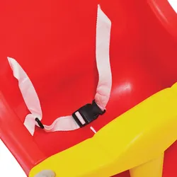 Schaukel - Baby Luxe Rot und Gelb
