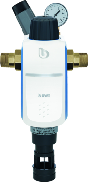 BWT R1 Rückspülfilter HWS 1" 40370 Hauswasserstation  mit Druckminderer, inkl. Anschluss