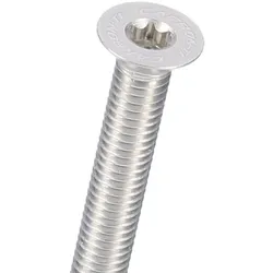 CARBON-TI Aluminiumschraube X-Cap TORX M6x35 Logo | silber