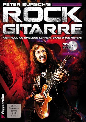 Peter Bursch - Rock Gitarre. Inkl. CD. Von Null an spielend lernen, ganz ohne Noten - Preis vom 11.10.2026 03:10:56 h